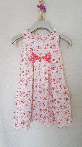 1b Vintage style Girls Floral summer party holiday dress from age 1 to 8