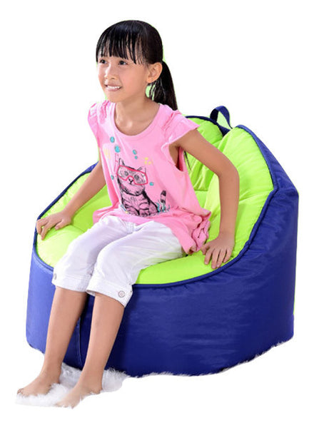 Top Quality Children Bean Bag Kids Bean Bag with Filling-Dark Blue