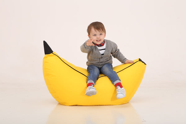 Banana Children Bean Bag Kids Bean Bag Chair with Filling Mama Baba Baby Bean Bag World