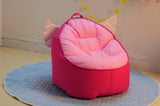 Top Quality Children Bean Bag Kids Bean Bag with Filling-Pink